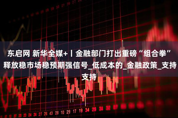 东启网 新华全媒+丨金融部门打出重磅“组合拳” 释放稳市场稳预期强信号_低成本的_金融政策_支持