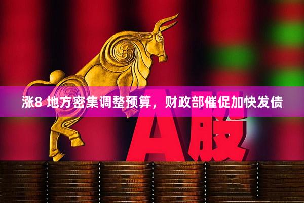 涨8 地方密集调整预算，财政部催促加快发债